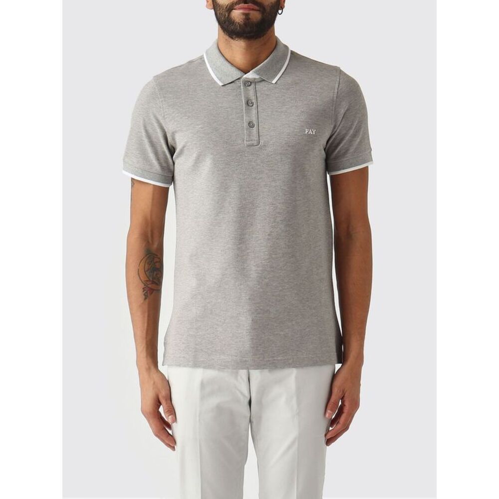 Fay Men Fay Basic Cotton Polo Shirt